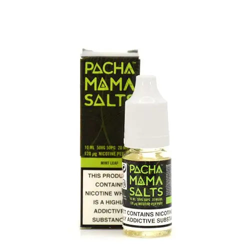 Pacha Mama Mint Leaf Nic Salt