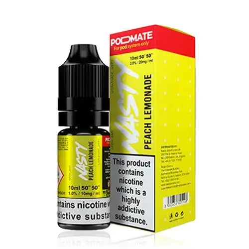 Nasty Podmate Peach Lemonade Nic Salt