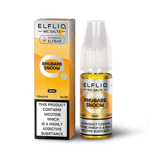 Elf Bar ElfLiq Rhubarb Snoow Nic Salt E-Liquid