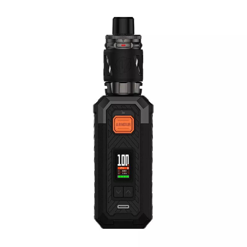 Vaporesso Armour S Vape Kit – 100W Output, 18650/21700 Battery Compatible, iTank 2 with GTi Mesh Coils, DTL Vaping, Robust Design