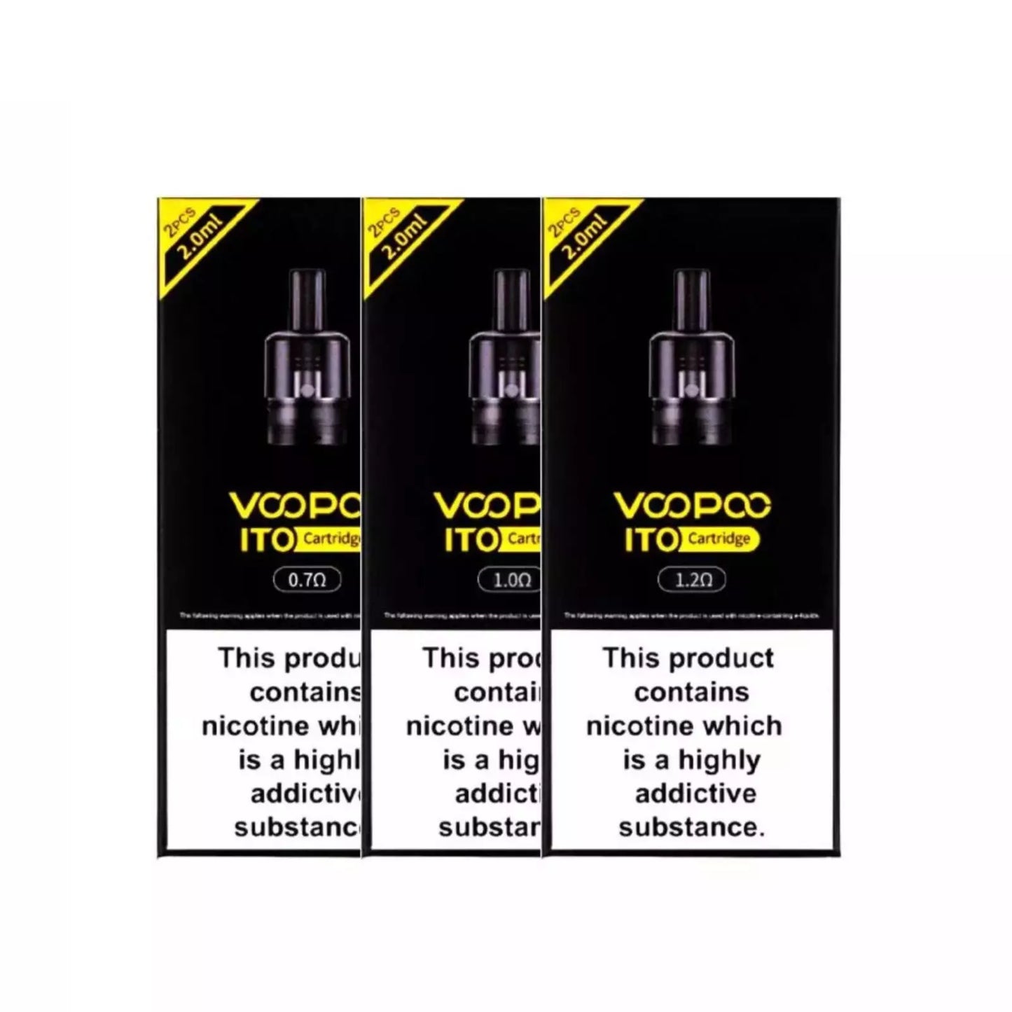 VOOPOO DORIC Q VAPE E-CIG POD KIT | 2ML | 18W | 800MAH | 100% AUTHENTIC | UK