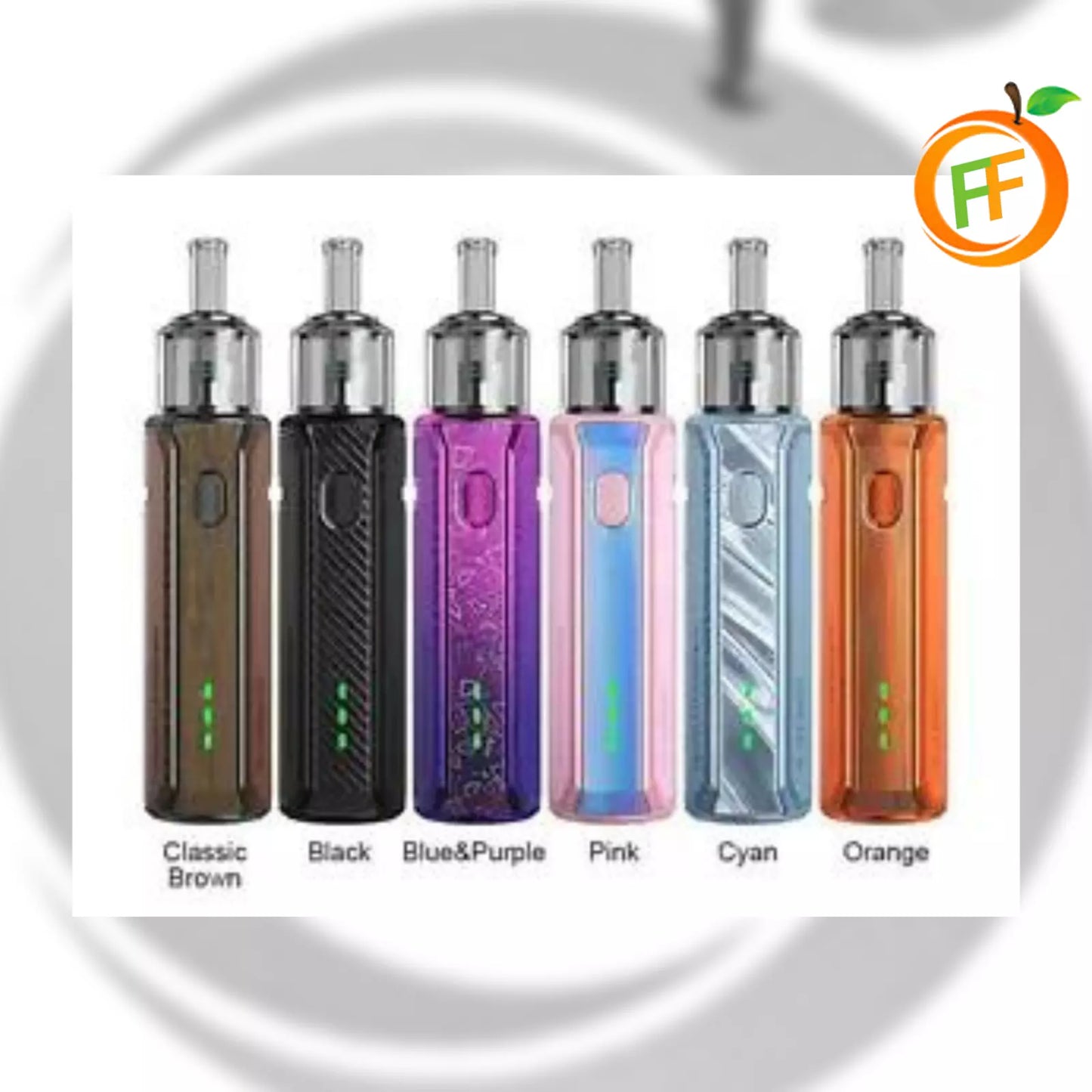 VOOPOO DORIC E Pod Kit 25W - 1500mAh Built ITO Replacement Pods - UK