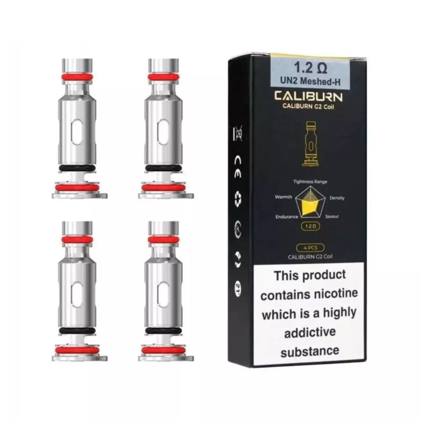 Uwell Caliburn Tenet Pod Kit 16W 750mAh 2ML MTL Refillable Pods - UK