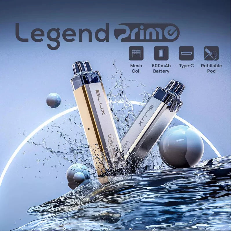 Elux Prime Refillable Pod Kit - 1 x Elux Nic Salt 20MG