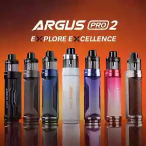 Voopoo Argus Pro 2 Vape Kit – 3000mAh Battery, 80W Output, Adjustable Airflow, 2ml PnP X Pod, USB-C Charging