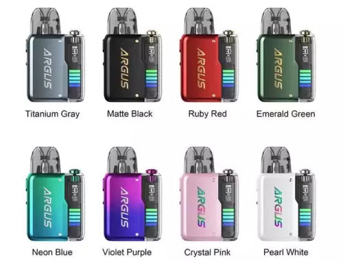 Voopoo Argus P2 Pod Vape Kit – 30W Max Output, MTL & RDTL Vaping, 2ml Top-Fill Pods, Adjustable Airflow, USB-C Charging