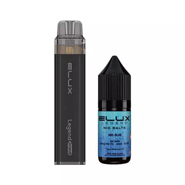 Elux Prime Refillable Pod Kit - 1 x Elux Nic Salt 20MG