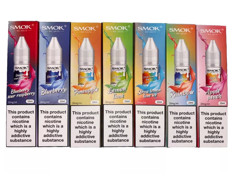 Smok Nic Salts E-Liquid 10ML 50VG/50PG 10mg/20mg Salt