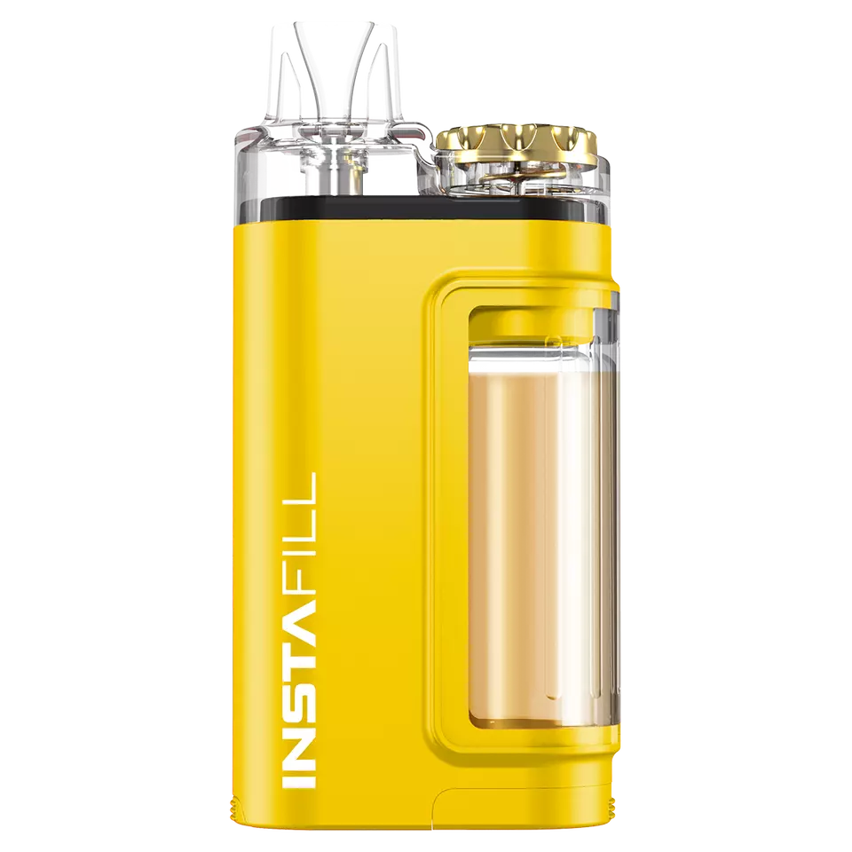 InstaFill 3500 Vape Pod – 3500 Puffs, Rechargeable 500mAh Battery, 10ml Refill, 20mg Nic Salt, Mesh Coil & Type-C Charging
