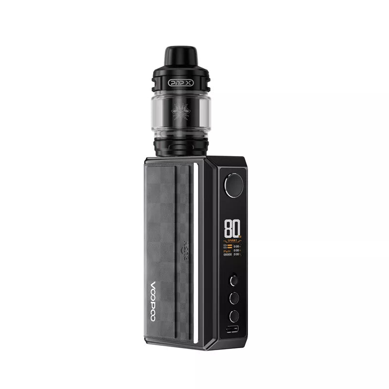 Voopoo Drag 5 Vape Kit – 177W Power, Dual 18650 Batteries, UForce-X Tank, PNP-X Coils, GENE TT2.0 Chip, Adjustable Airflow & USB-C Charging