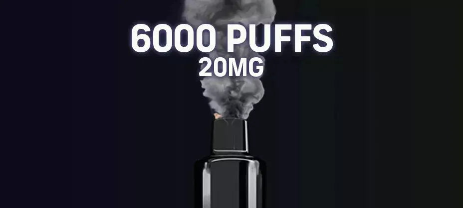 IVG BEYOND CLK6000 | Rechargeable Vape Kit | 20mg Nicotine | Box of 5