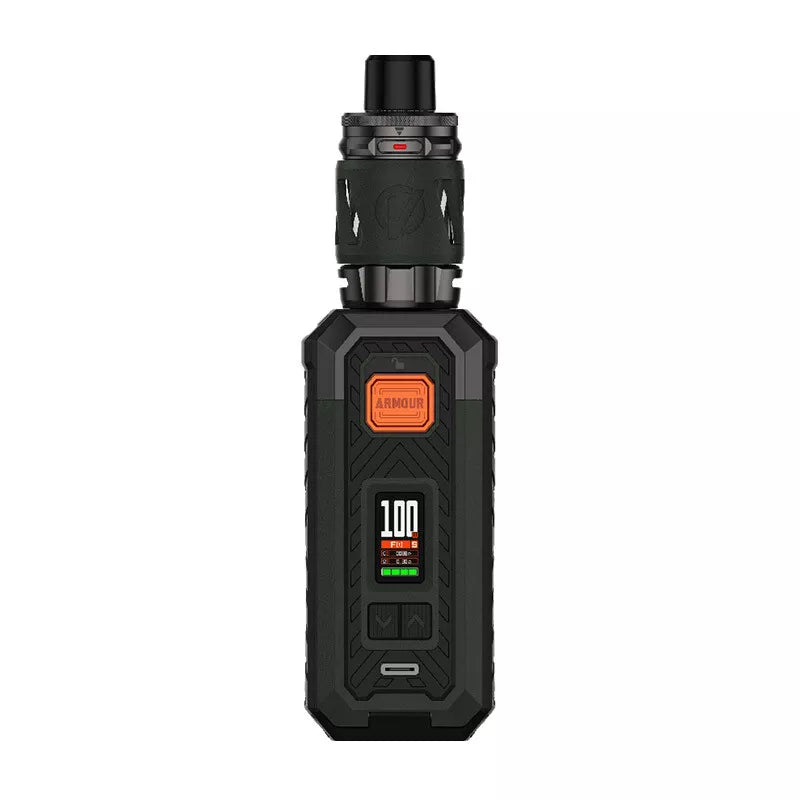 Vaporesso Armour S Vape Kit – 100W Output, 18650/21700 Battery Compatible, iTank 2 with GTi Mesh Coils, DTL Vaping, Robust Design