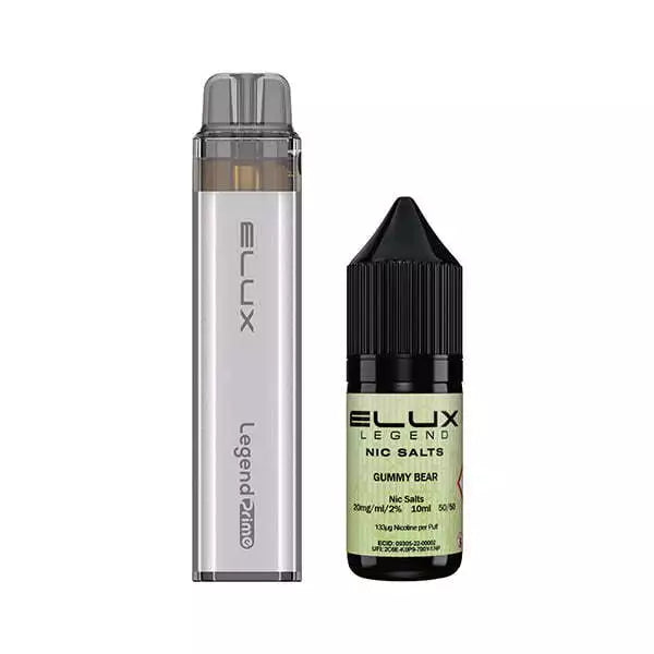Elux Prime Refillable Pod Kit - 1 x Elux Nic Salt 20MG