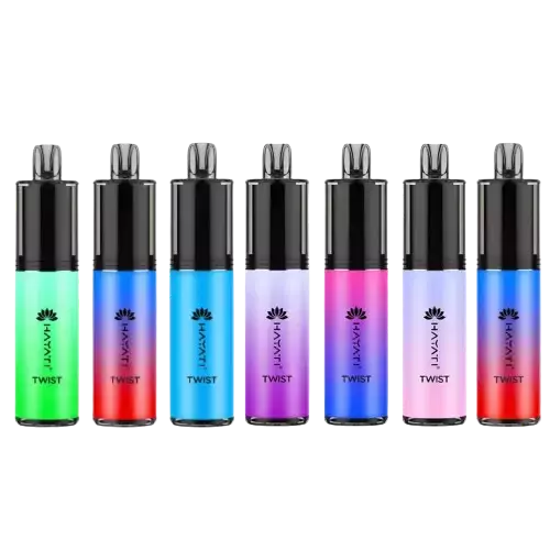 Hayati Twist 5000 Vape Pod – 5000 Puffs, 1650mAh Rechargeable Battery, 20mg Nicotine, Type-C USB Charging, TPD Compliant