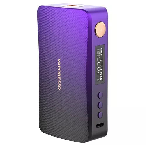 Vaporesso Gen Mod – 220W Max Output, Dual 18650 Batteries, AXON Chipset, OLED Screen, Multiple Modes & Fire-Resistant Design