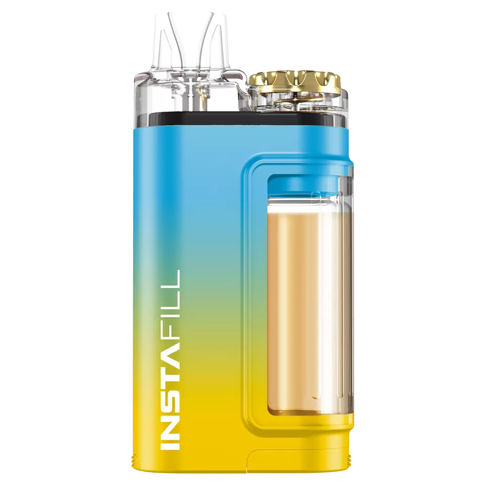 InstaFill 3500 Vape Pod – 3500 Puffs, Rechargeable 500mAh Battery, 10ml Refill, 20mg Nic Salt, Mesh Coil & Type-C Charging