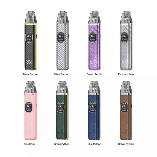 Oxva Xlim Pro 2 Pod Vape Kit – 1300mAh Battery, 5-30W Adjustable Output, 0.56-Inch HD Screen, Auto-Draw, V3 Top Fill Pod Compatibility, Type-C Charging