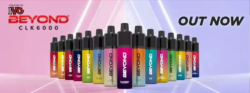 IVG BEYOND CLK6000 | Rechargeable Vape Kit | 20mg Nicotine | Box of 5