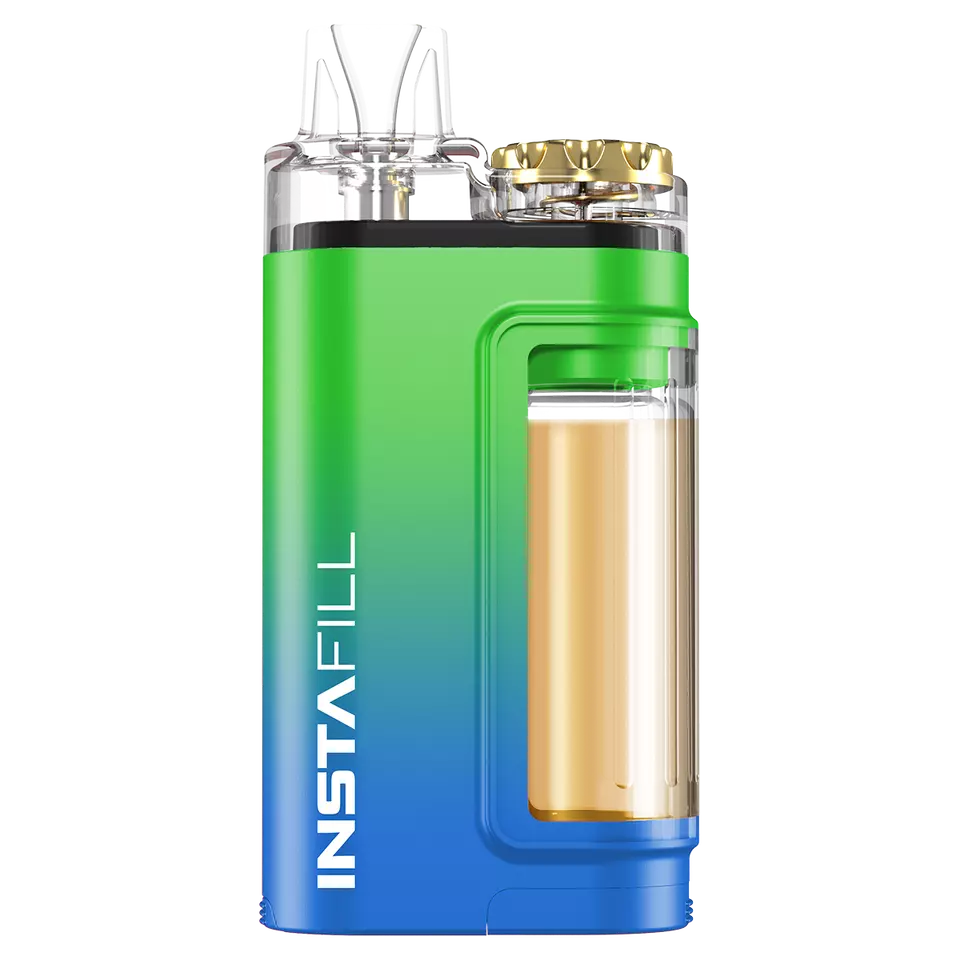 InstaFill 3500 Vape Pod – 3500 Puffs, Rechargeable 500mAh Battery, 10ml Refill, 20mg Nic Salt, Mesh Coil & Type-C Charging