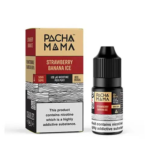 Pacha Mama Strawberry Banana Ice Nic Salt