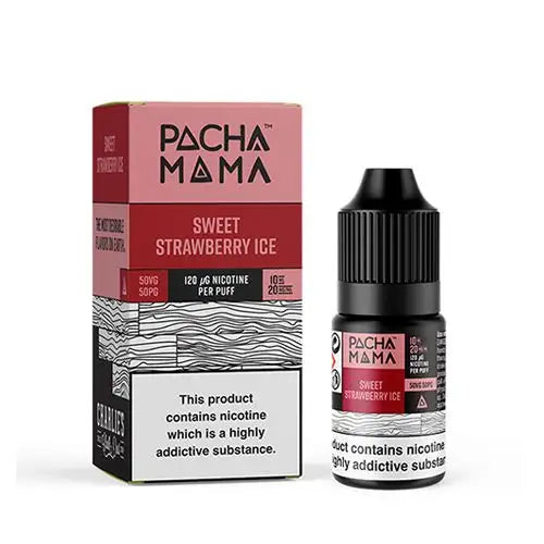 Pacha Mama Sweet Strawberry Ice Nic Salt