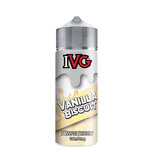 IVG Vanilla Biscuit 100ml Shortfill