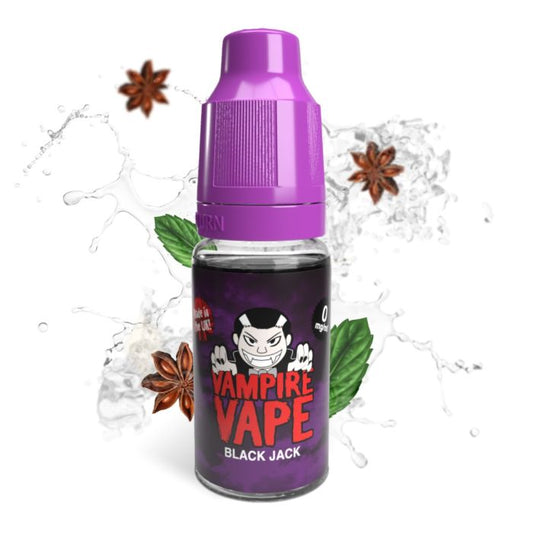 Vampire Vape E-liquid - Black Jack - 10ml