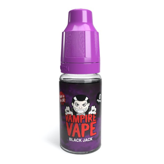 Vampire Vape E-liquid - Black Jack - 10ml