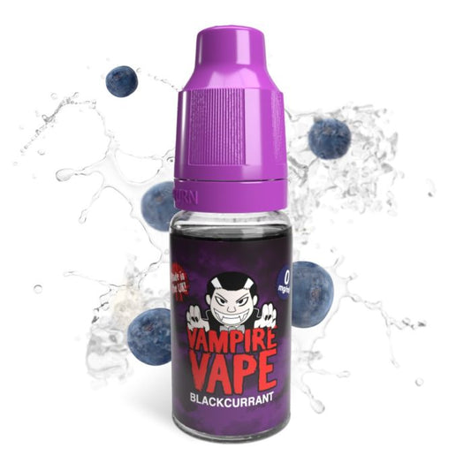 Vampire Vape E-liquid - Blackcurrant - 10ml