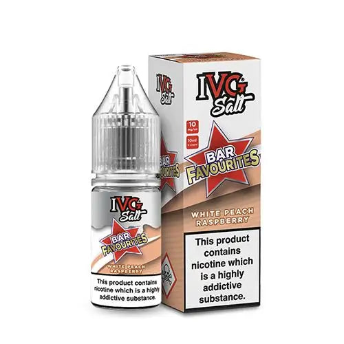 IVG Salt Bar Favourites White Peach Raspberry Nic Salt