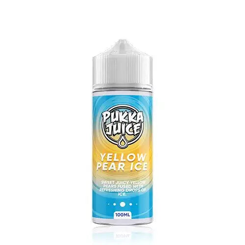 Pukka Juice Yellow Pear Ice 100ml Shortfill