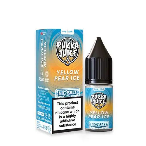 Pukka Juice Yellow Pear Ice Nic Salt