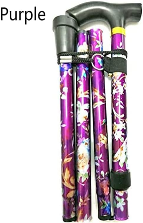 ONEBRAND Walking Stick - Adjustable and Foldable - Lightweight - Comfortable Grip - Durable Walking Aid Mobility Aid - Collapsible Walking Stick.
