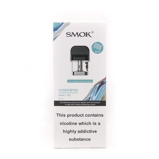 Smok Novo 2 Replacement Pods - Pack of 3 - MTL Vaping