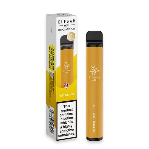 ELFBAR 600 Disposable Vape - 10mg Nicotine Strength - 550mAh Battery