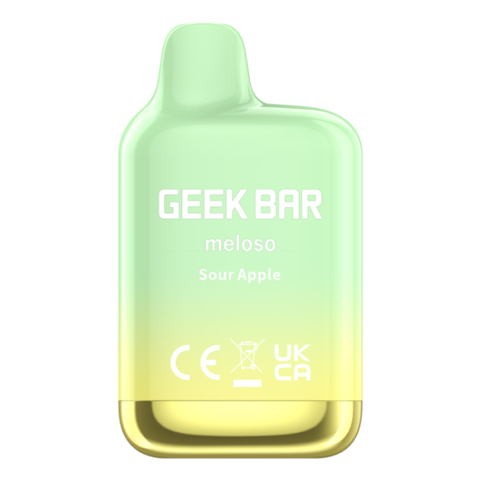 Geek Bar Meloso Mini Disposable Vape - 20mg, 550mAh, Convenient & Flavorful Nicotine Delivery