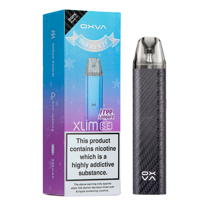 OXVA Xlim SE Bonus Pod Kit - 5W-25W Output Range Elevate Your Vaping Experience - 900mAh Battery