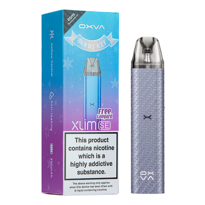 OXVA Xlim SE Bonus Pod Kit - 5W-25W Output Range Elevate Your Vaping Experience - 900mAh Battery