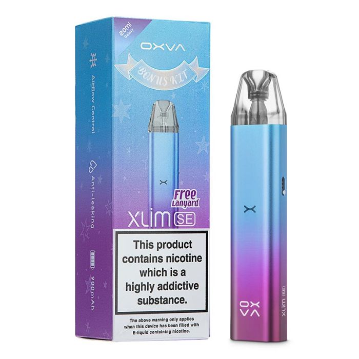 OXVA Xlim SE Bonus Pod Kit - 5W-25W Output Range Elevate Your Vaping Experience - 900mAh Battery