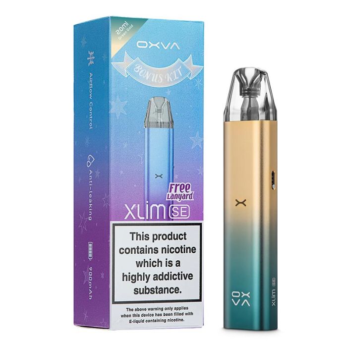 OXVA Xlim SE Bonus Pod Kit - 5W-25W Output Range Elevate Your Vaping Experience - 900mAh Battery