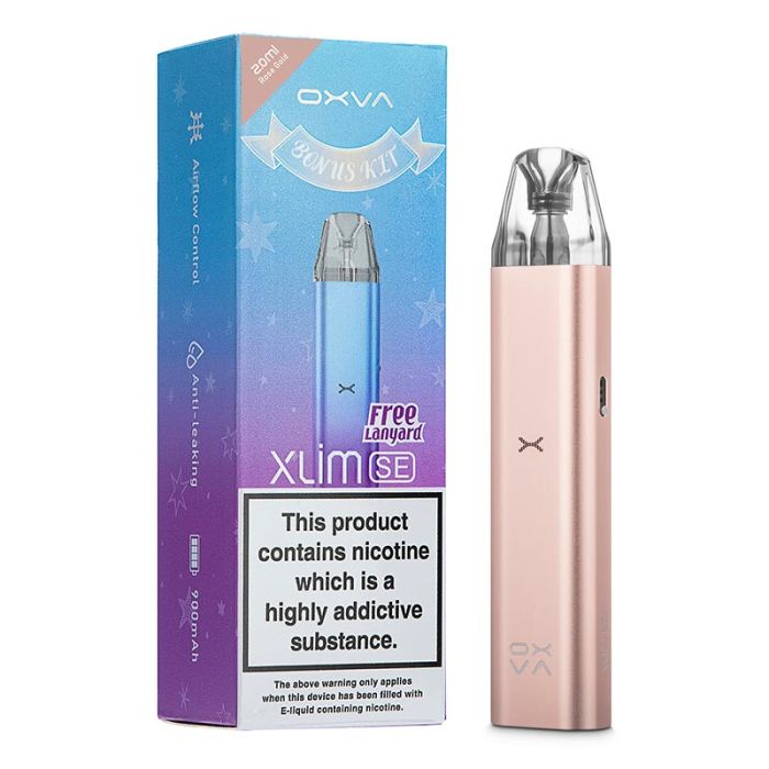 OXVA Xlim SE Bonus Pod Kit - 5W-25W Output Range Elevate Your Vaping Experience - 900mAh Battery