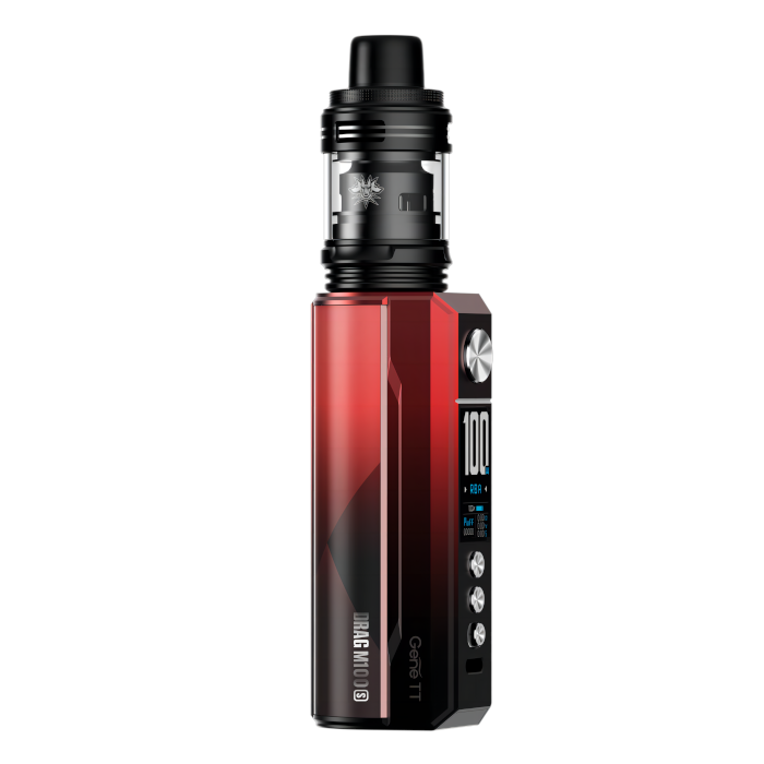 VooPoo Drag M100S Kit - Unleash Your Vaping Potential- Output up to 100W