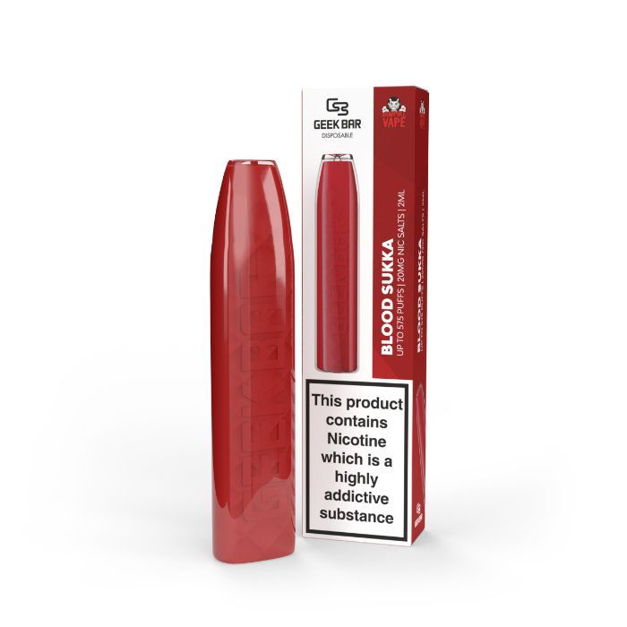 Geek Bar Disposable - Vampire Vape Edition - 20mg Nicotine Strength - 500mAh battery