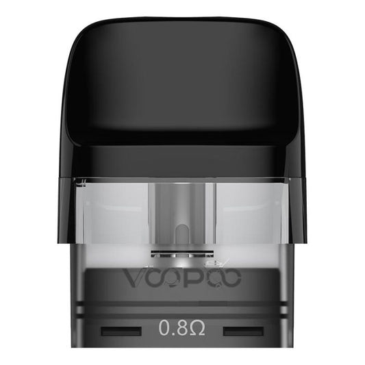 VooPoo Drag Nano 2 Replacement Pods - 3 Pack - 0.8Ω or 1.2Ω Coil Resistance - MTL & RDTL Inhale